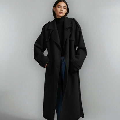 Mila Oversized Wool Coat | by Kiora