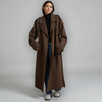 Mila Oversized Wool Coat | by Kiora