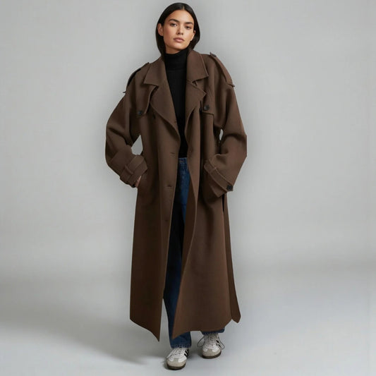 Mila Oversized Wool Coat | by Kiora