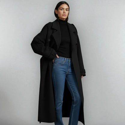 Mila Oversized Wool Coat | by Kiora